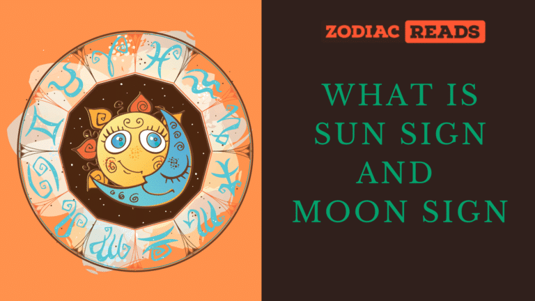 What is sun sign and moon sign zodiacreads