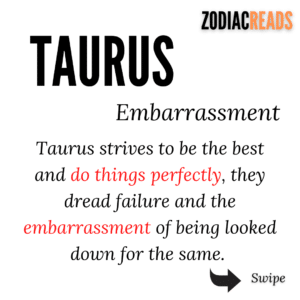 Taurus Zodiac Signs and Fears