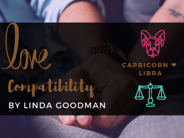Capricorn and Libra Compatibility Linda Goodman