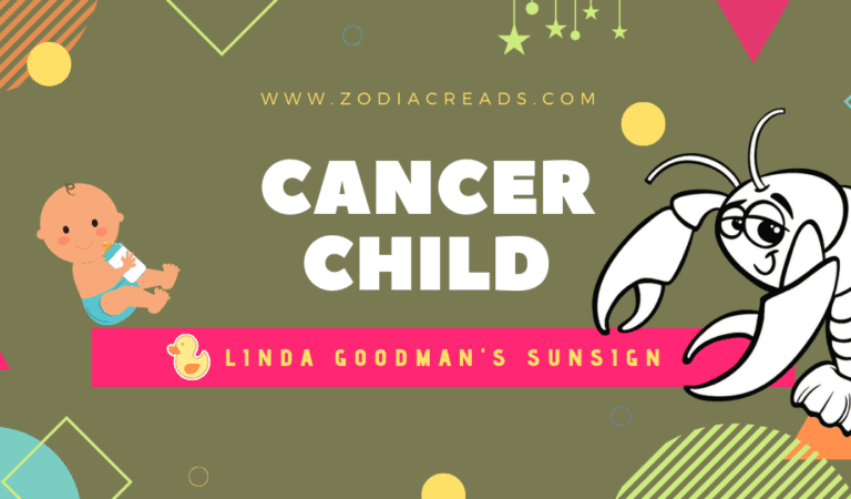 The CANCER Child, Cancer the crab by Linda Goodman