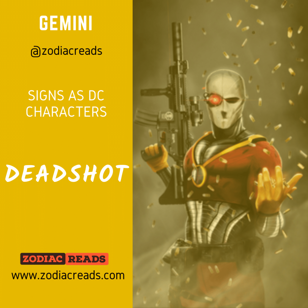 3 Gemini Deadshot Signs as DC Character Zodiac Reads