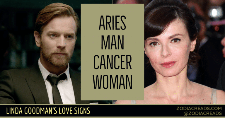 ARIES MAN CANCER WOMAN LINDA GOODMAN ZodiacReads