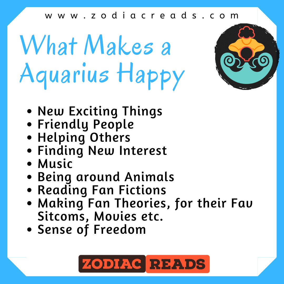 what makes Aquarius happy
