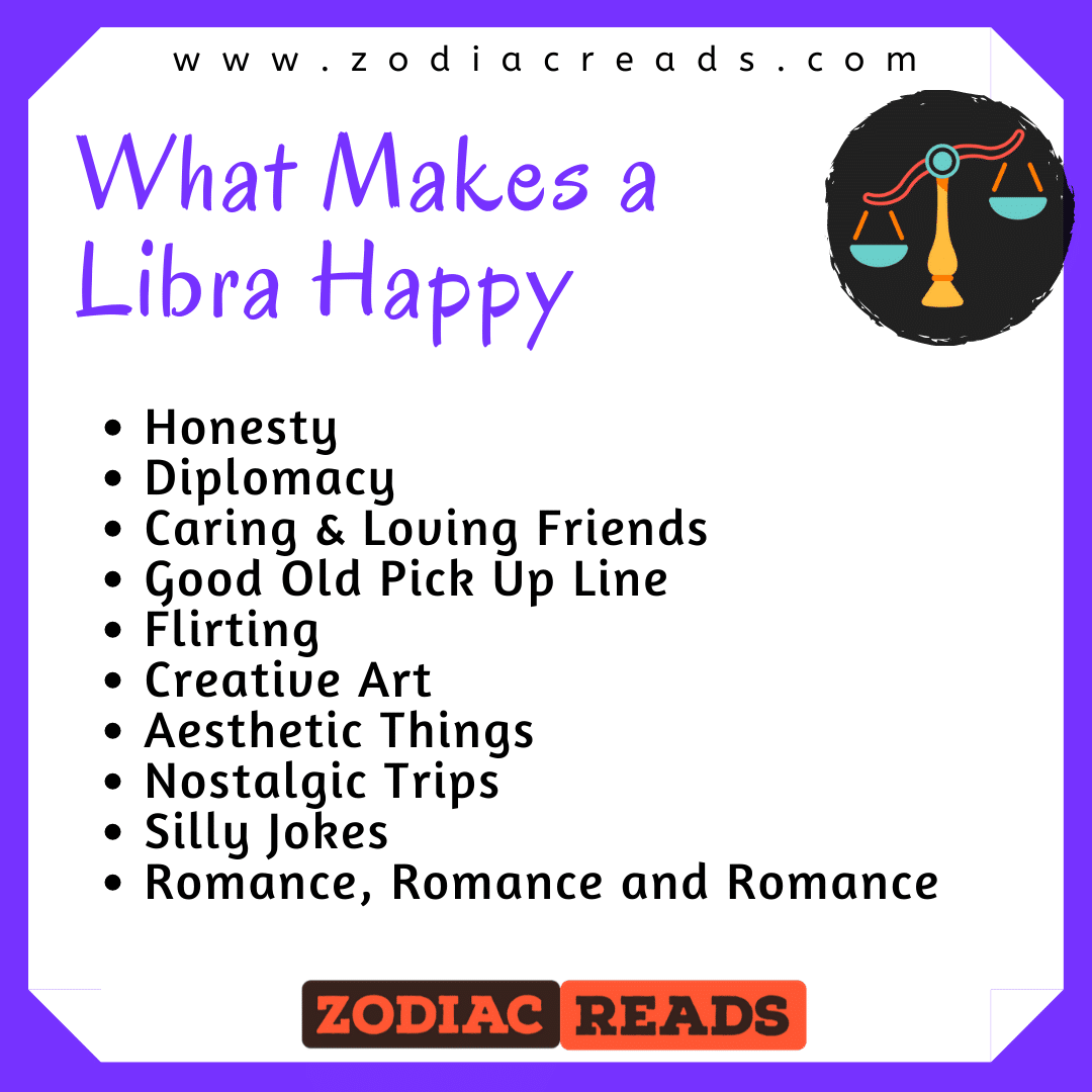 what makes a libra happy