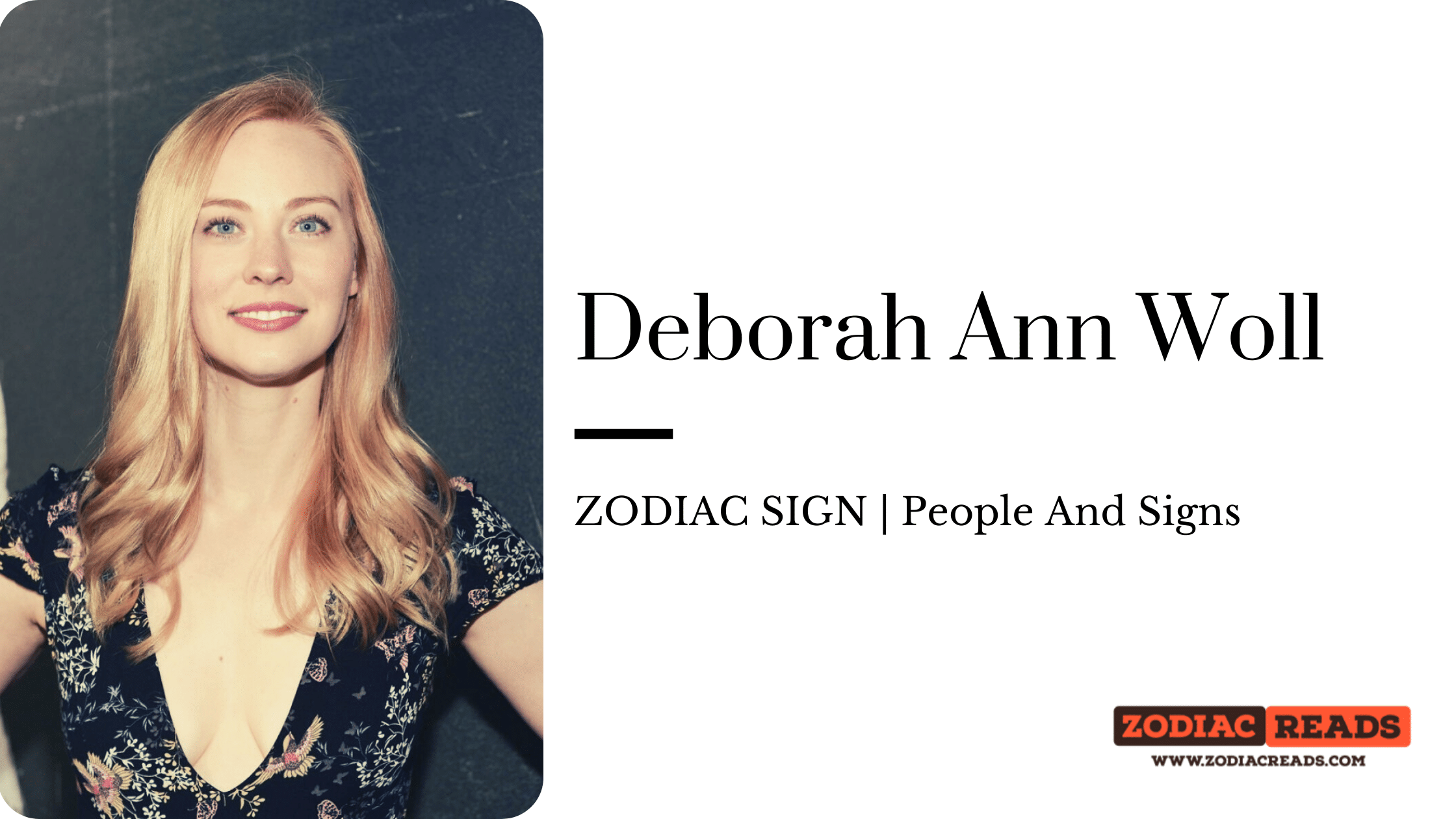 Deborah Ann Woll zodiac