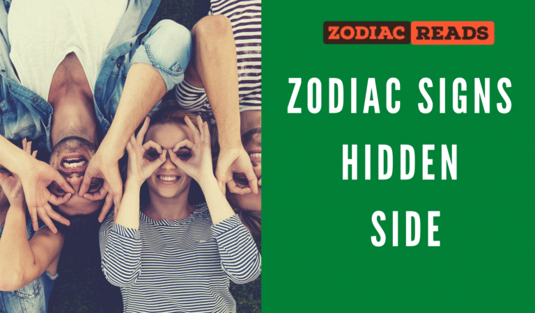 Zodiac Signs Hidden Side