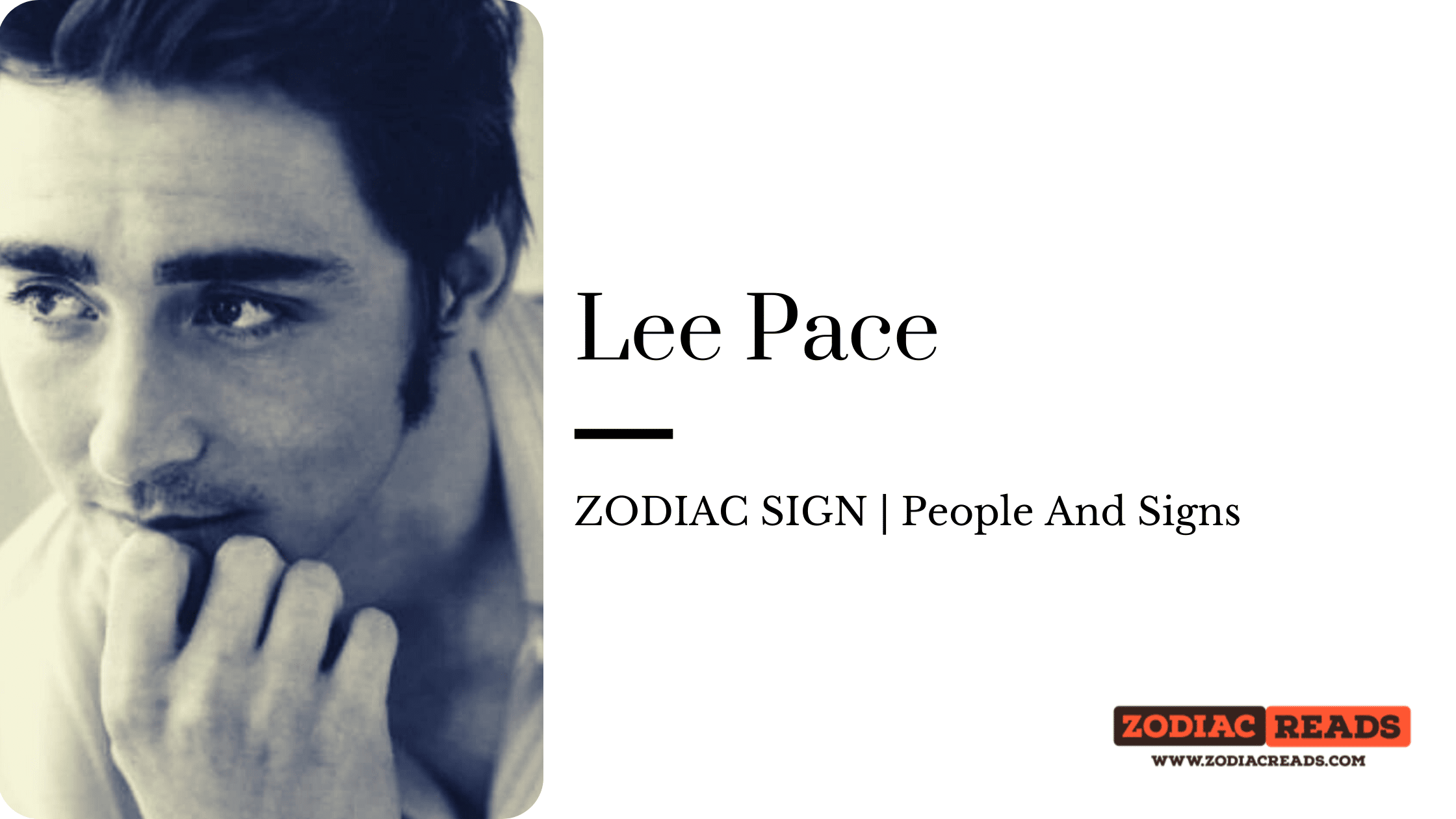 Lee Pace zodiac