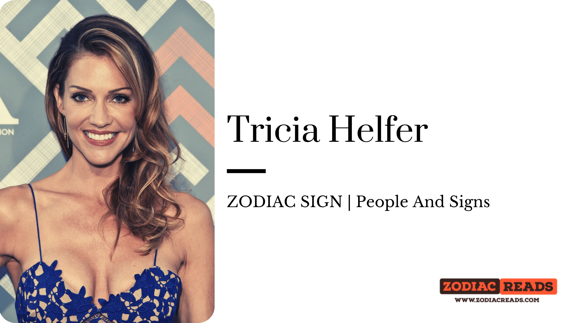 Tricia Helfer zodiac