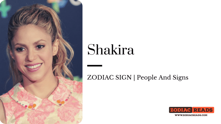 shakira zodiac