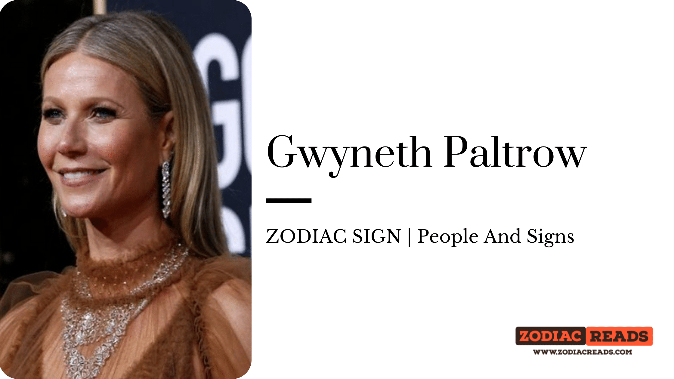 Gwyneth Paltrow zodiac
