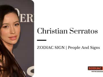 Christian Serratos zodiac