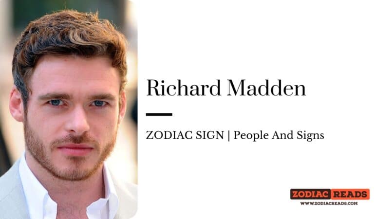 Richard Madden- ZODIAC SIGN | People And Signs