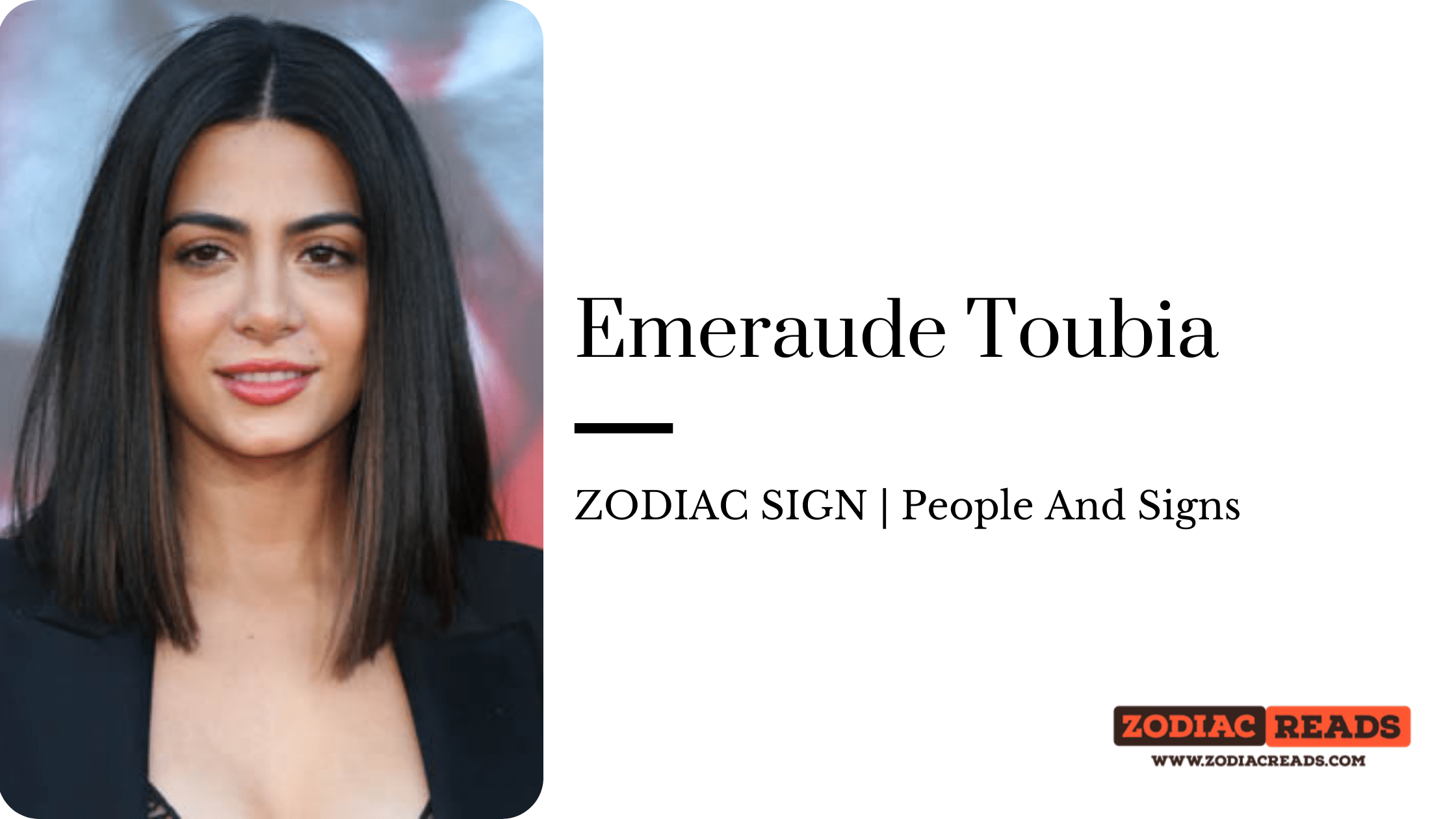 Emeraude Toubia zodiac