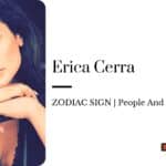 Erica Cerra zodiac