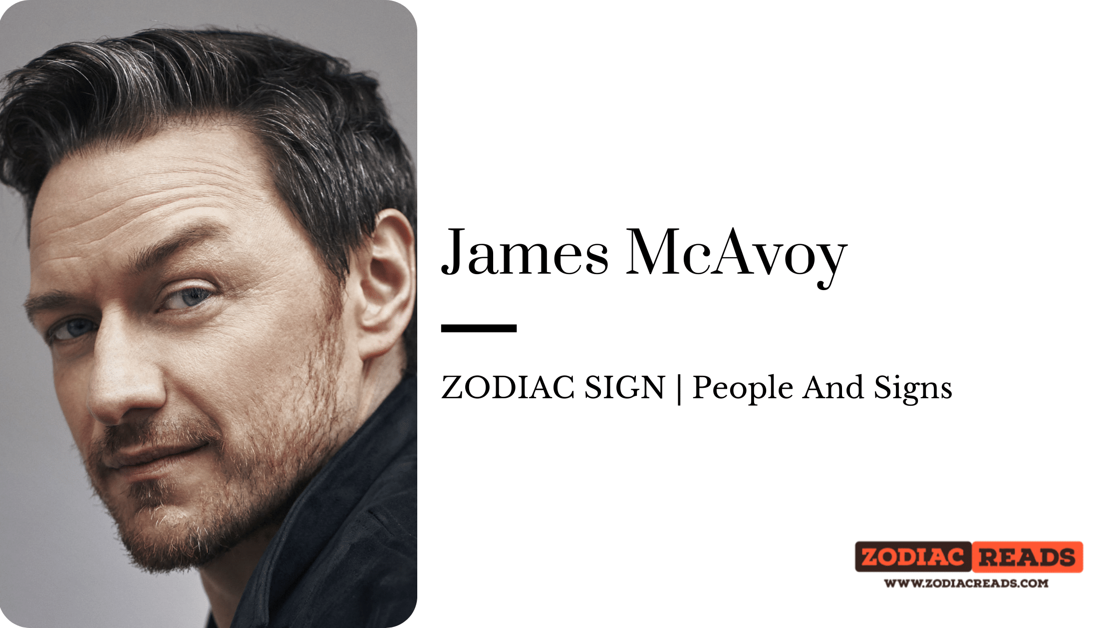 James McAvoy zodiac