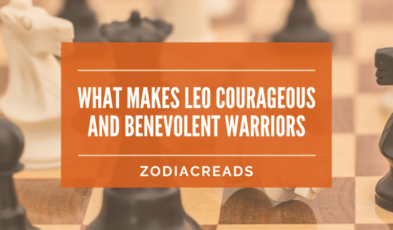 Leo Courageous Warrior with  Benevolent Nature