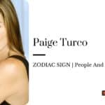 Paige Turco zodiac