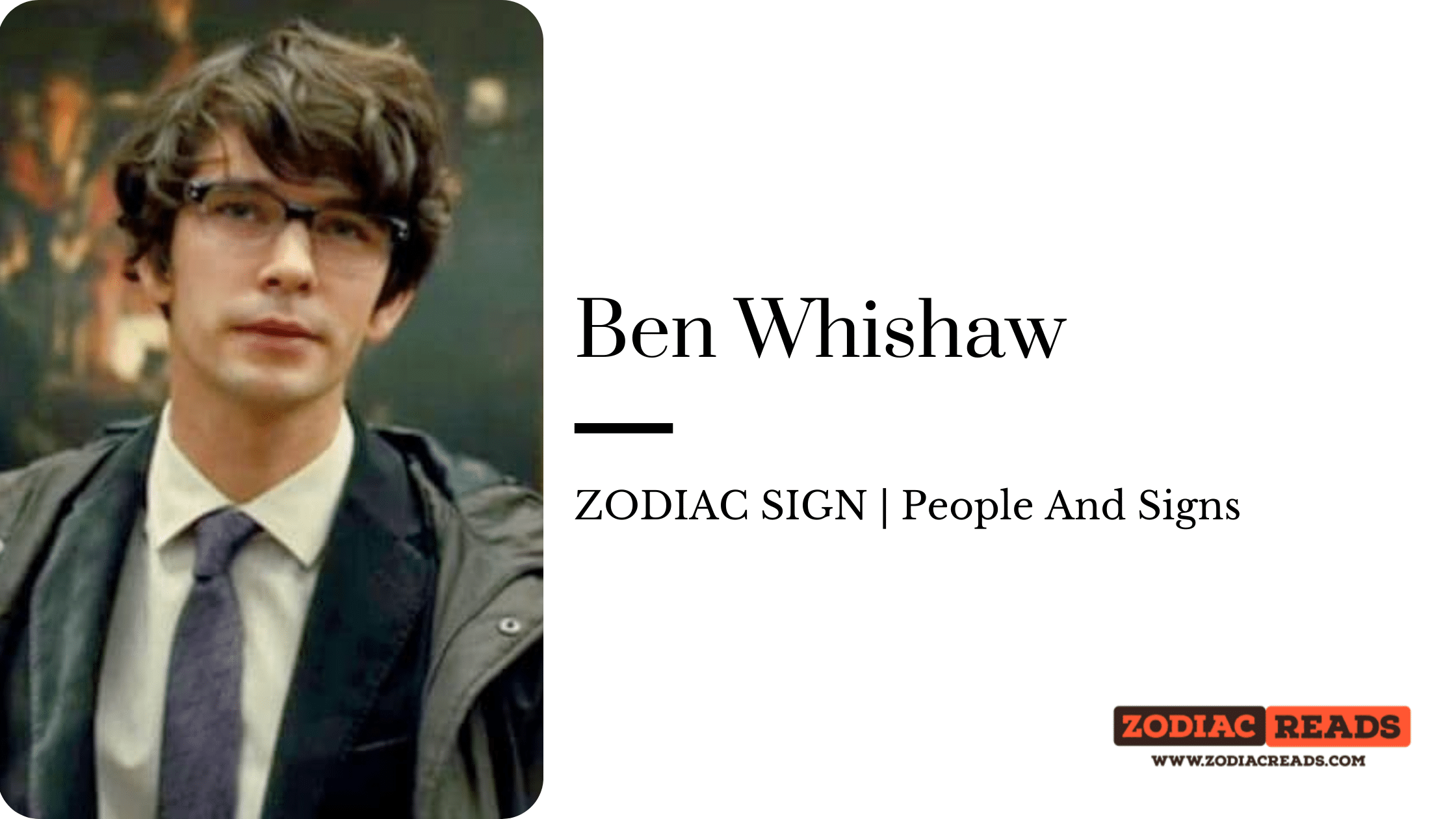 Ben Whishaw zodiac