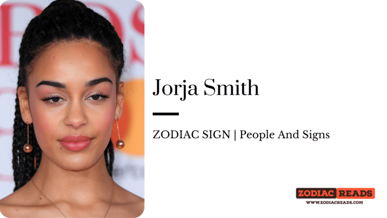 Jorja Smith zodiac