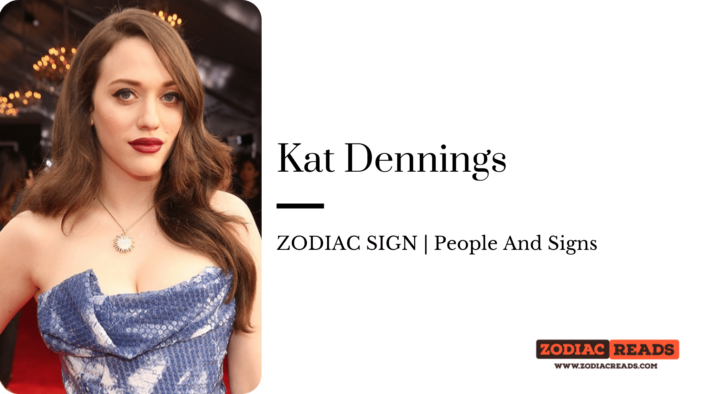 Kat Dennings zodiac
