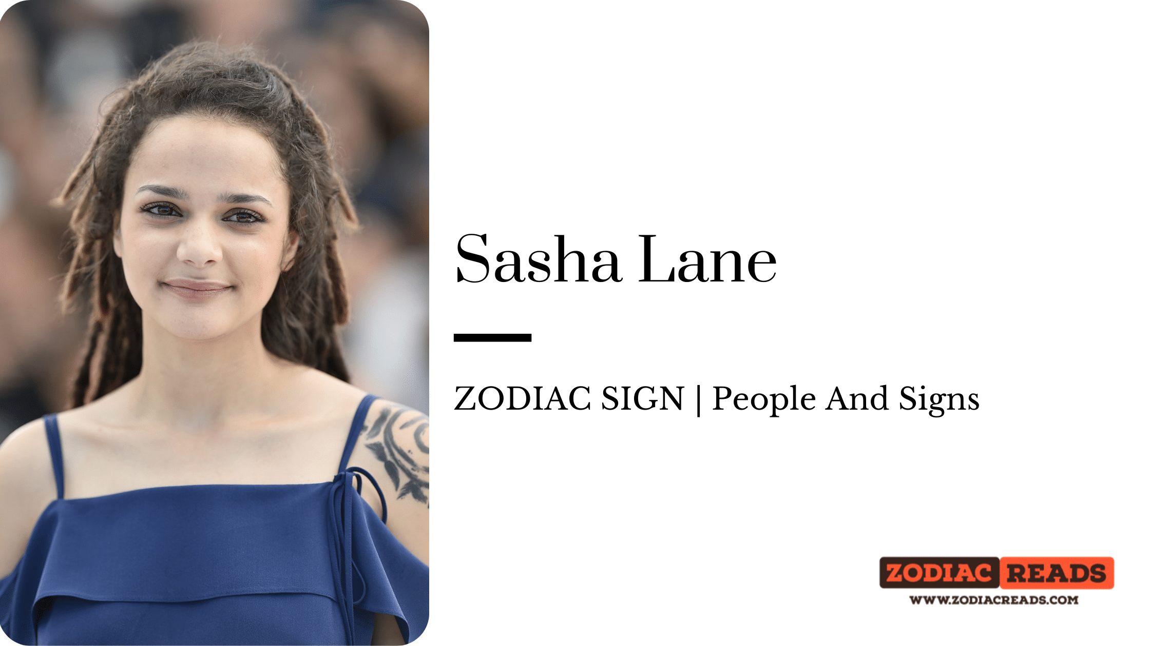 Sasha Lane zodiac