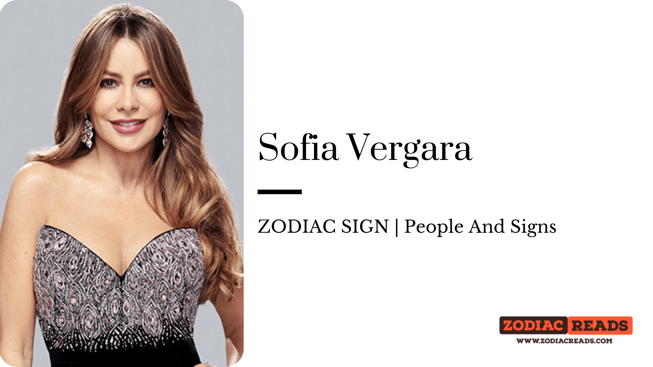 Sofia Vergara zodiac