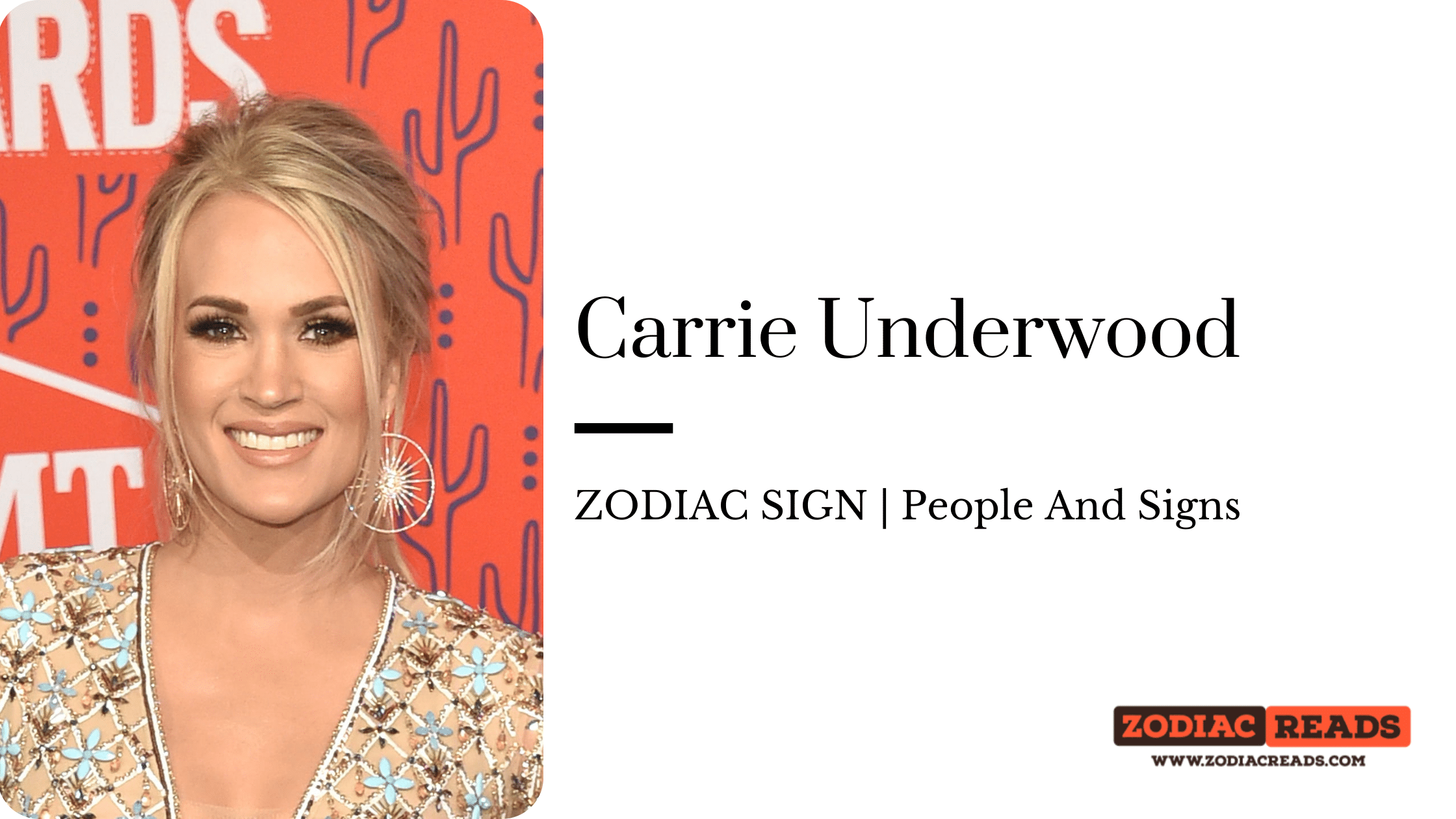 Carrie Underwood zodiac