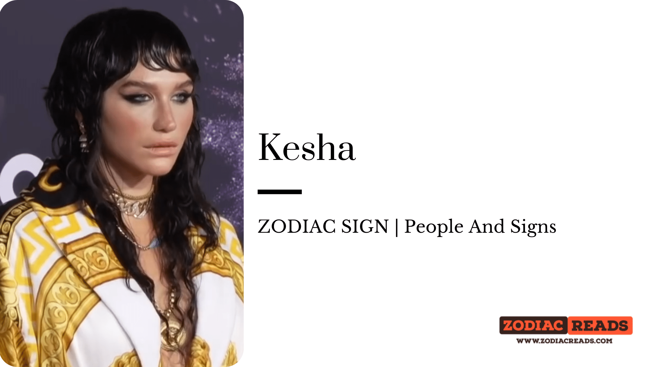 Kesha zodiac