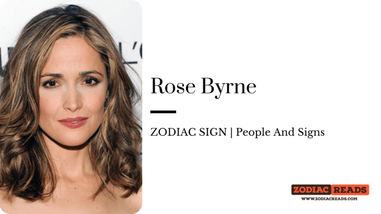 Rose Byrne zodiac