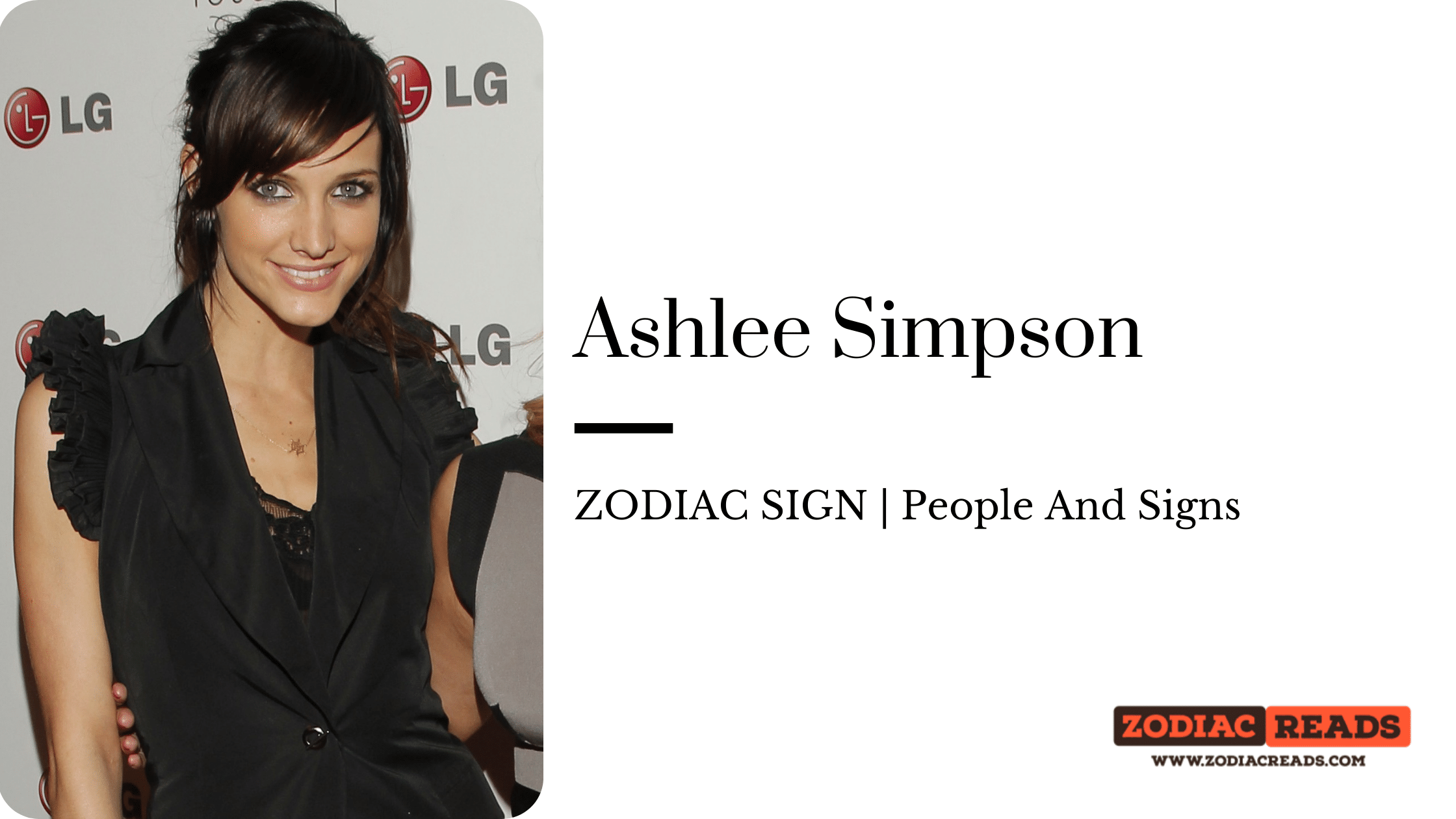 Ashlee Simpson zodiac