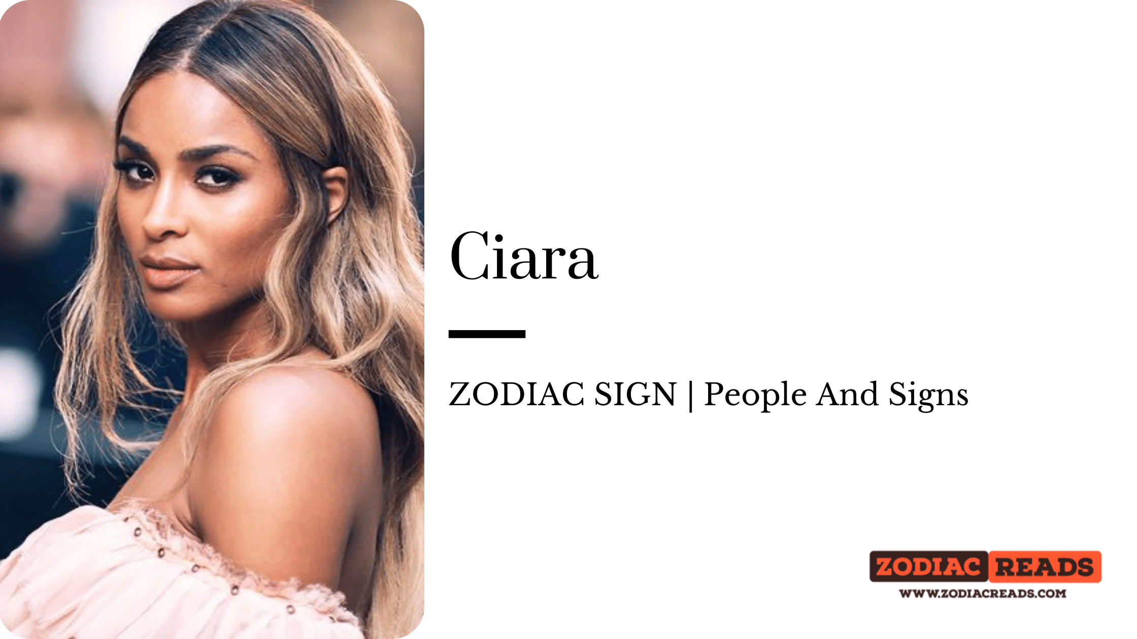 Ciara zodiac