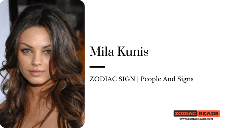 Mila Kunis zodiac