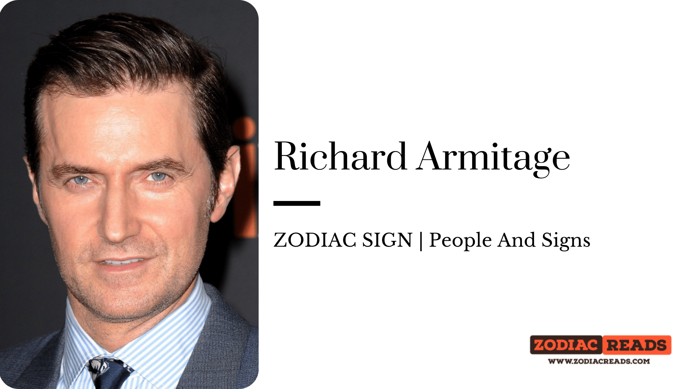 Richard Armitage zodiac