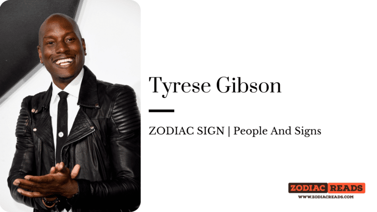 Tyrese Gibson zodiac