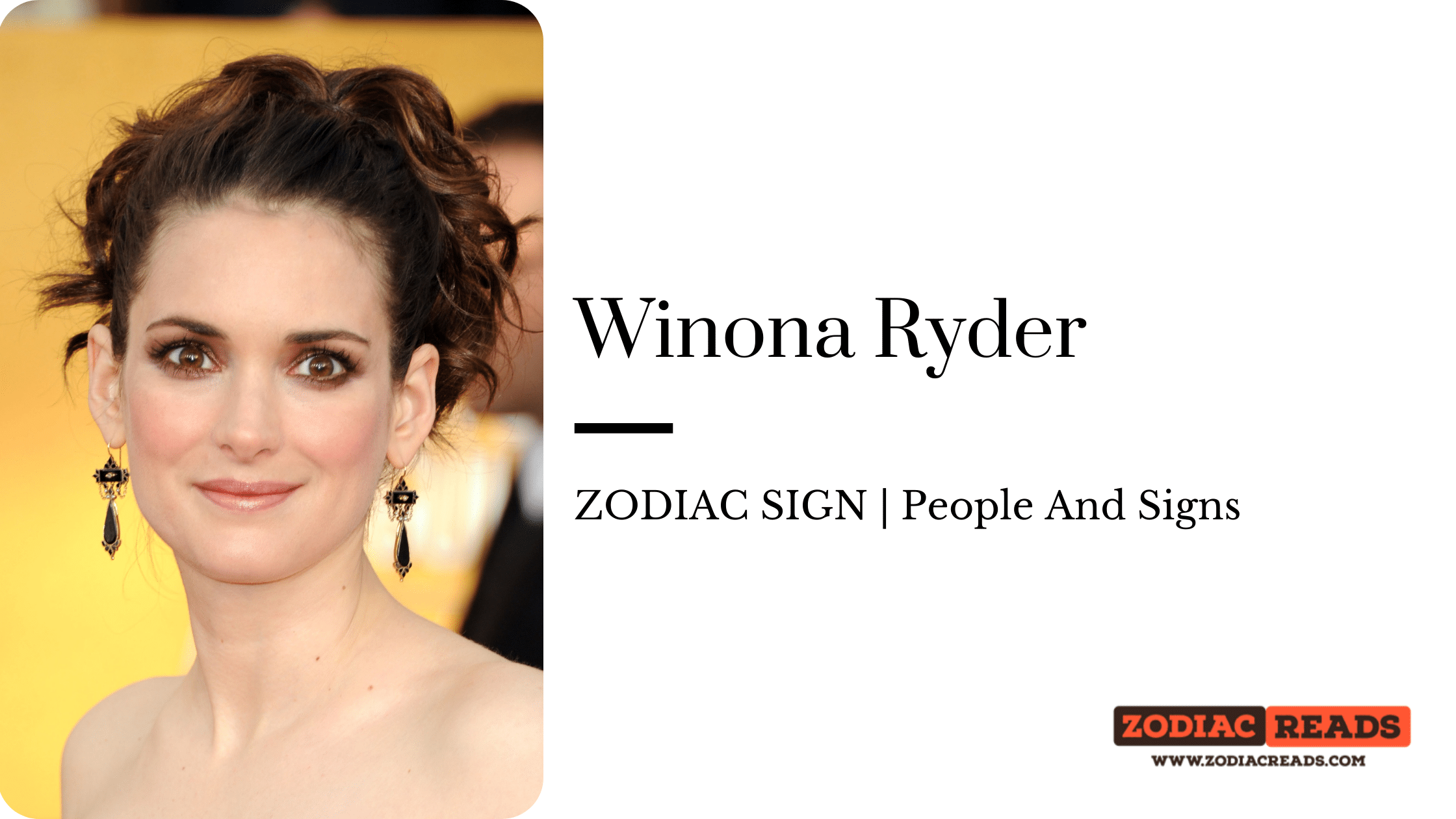 Winona Ryder zodiac