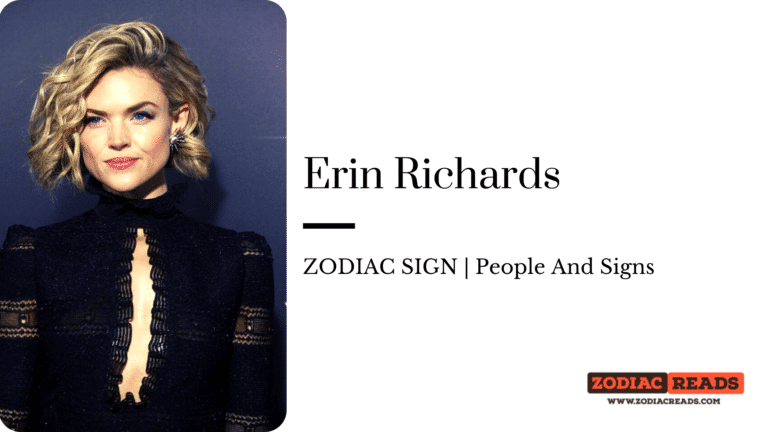 Erin Richards zodiac