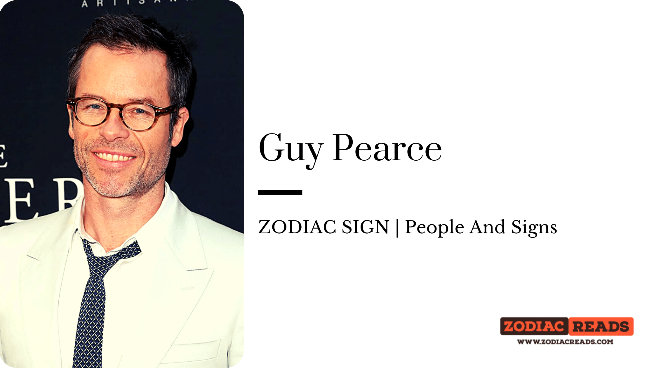 Guy Pearce zodiac