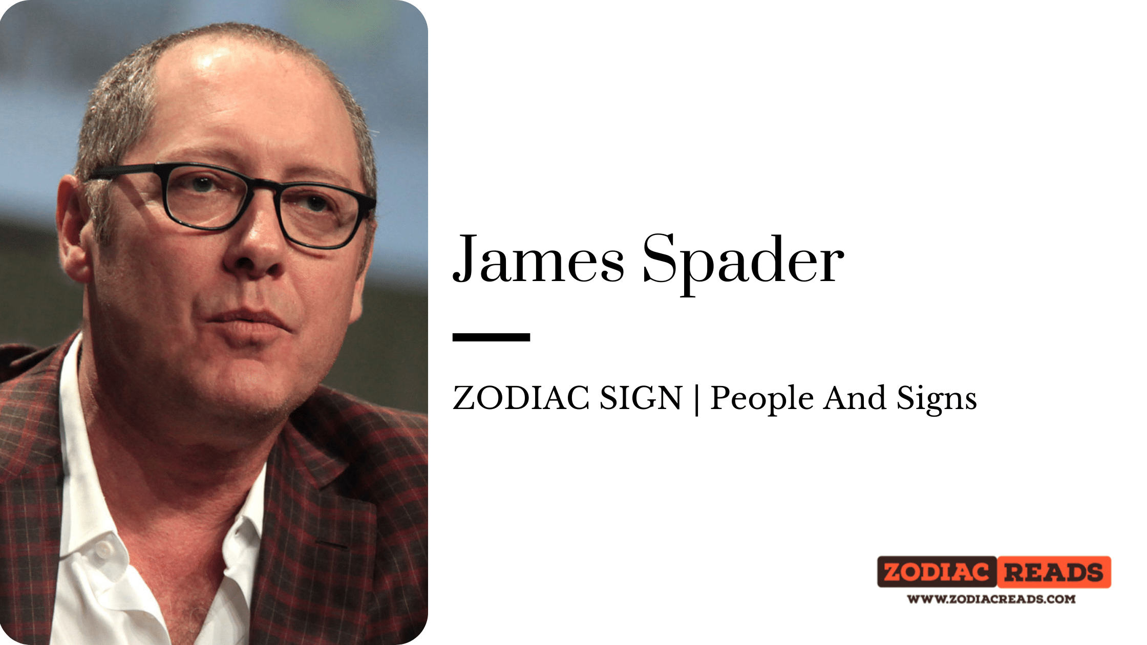 James Spader zodiac