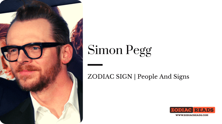 Simon Pegg zodiac