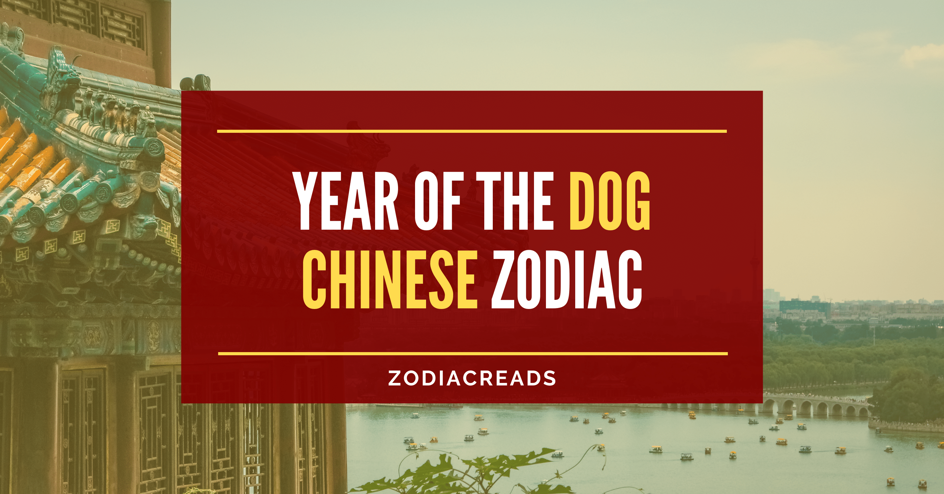 Year Of The Dog – Chinese Zodiac Sign ZODIACREADS