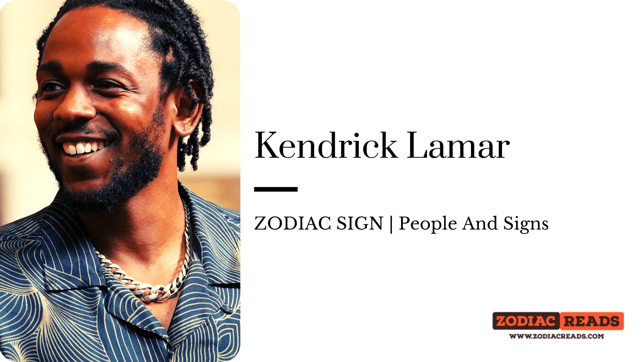 Kendrick Lamar zodiac
