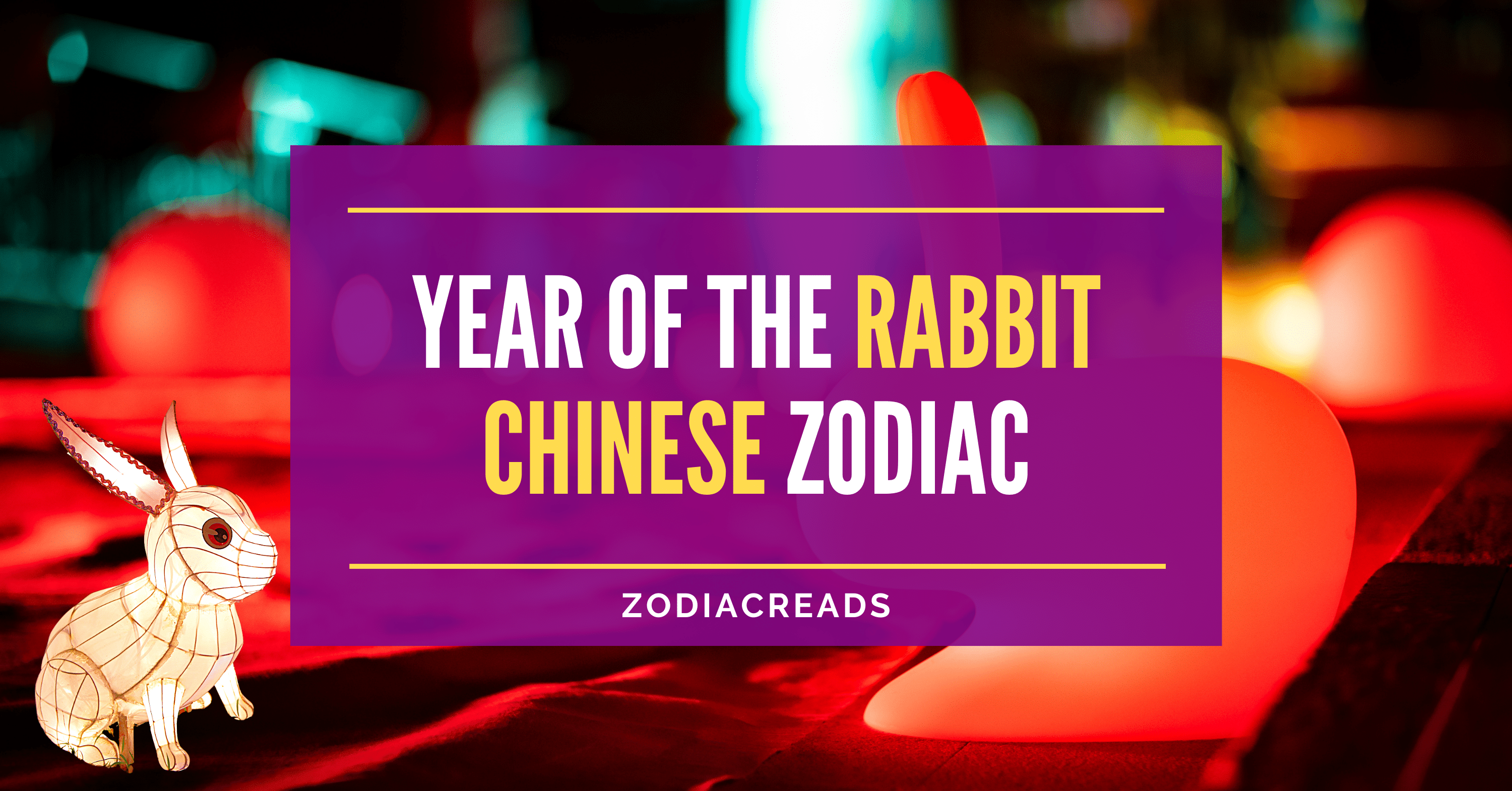 Year of the Rabbit Chinese Zodiac Zodiacreads