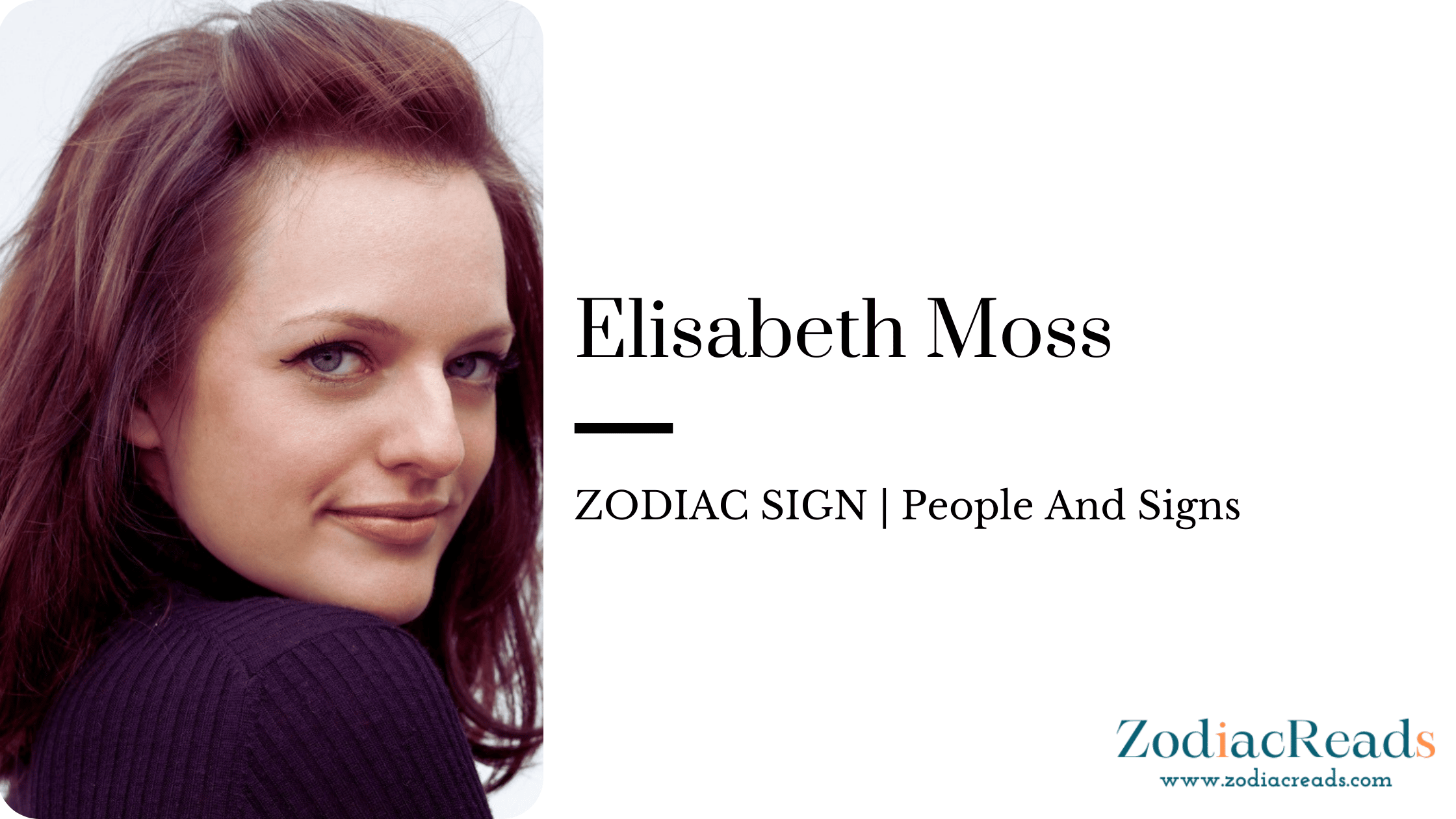 Elisabeth Moss zodiac