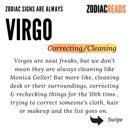 Virgo likes Cleaning