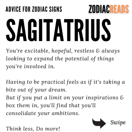 Advice For Sagittarius