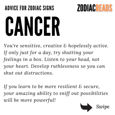 Advice For Zodiac Signs