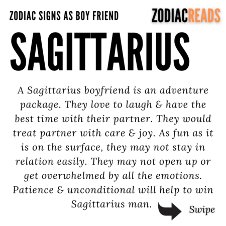 sagittarius as boyfriend