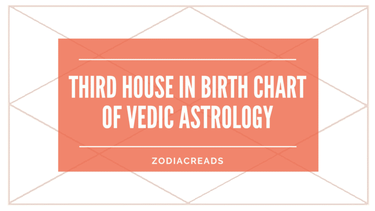 3rd house in Birth chart