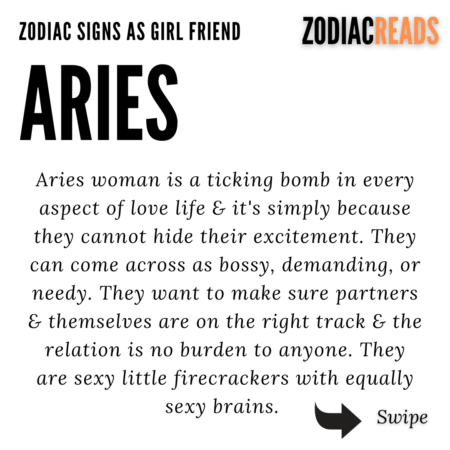 Aries as Girlfriend