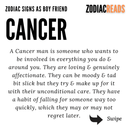 cancer as boyfriend